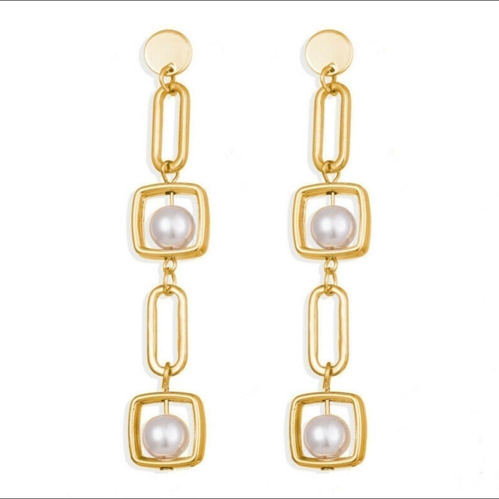 + Boho Geometric Dangle Drop Earrings